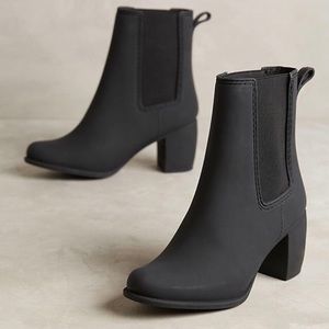 Jeffrey Campbell Clima Ankle Heel Rainboots